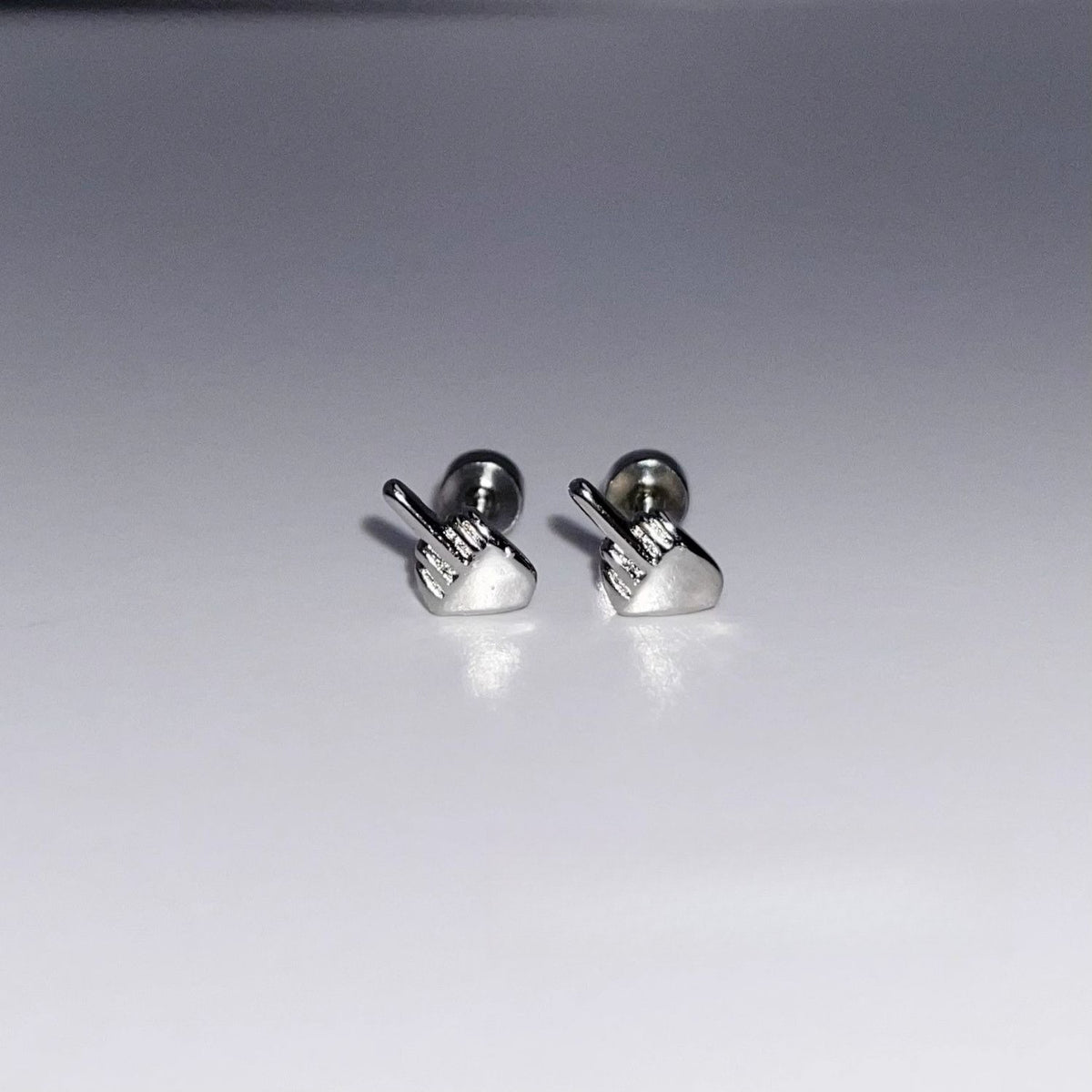Middle Finger Earrings