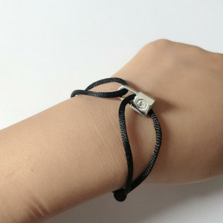 Chic Lock Hand Rope Bracelet