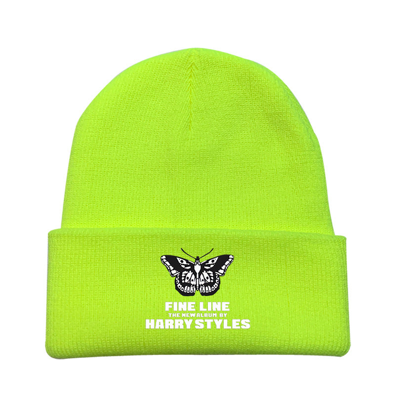 Casual Harry Printed Versatile Elastic Beanie