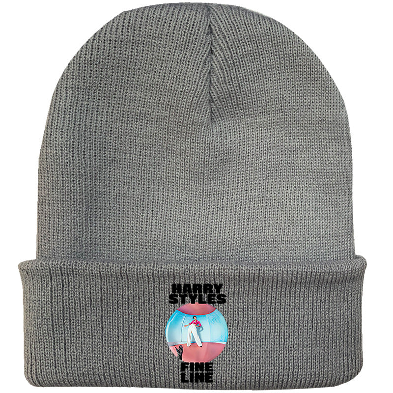 Casual Harry Printed Versatile Elastic Beanie