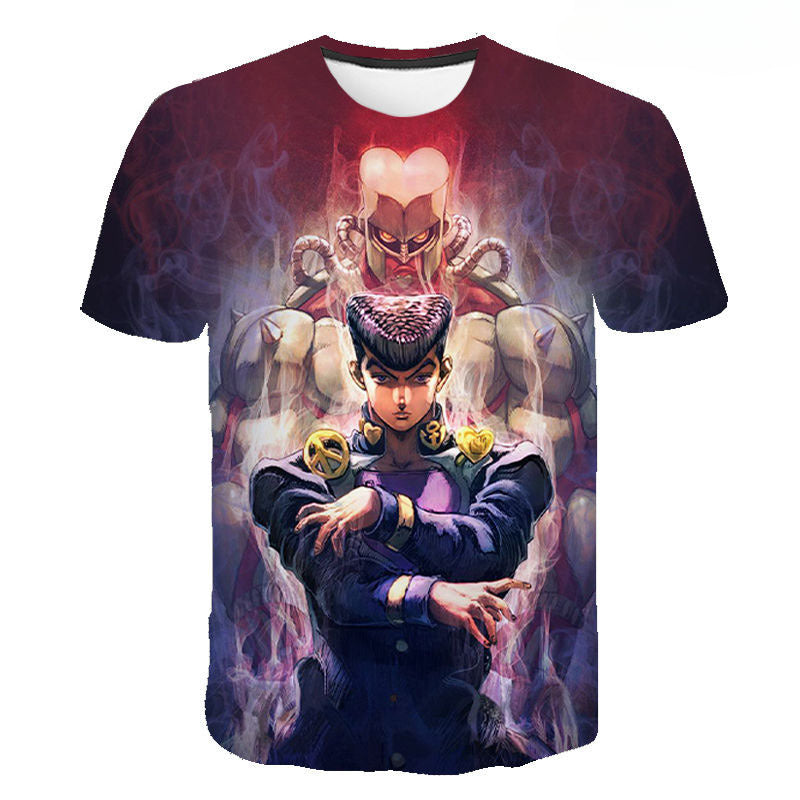 Men's Jojo 3D Print Crew Neck T-shirt