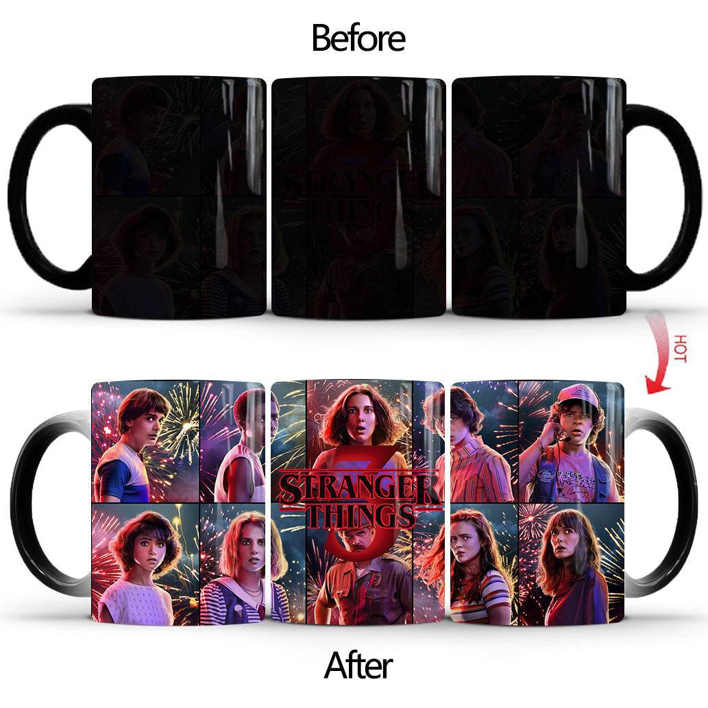 Creative TV Color Changing Coffee Mug