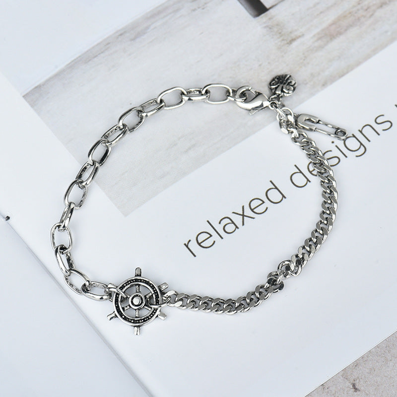 Retro Rudder Chain Bracelet