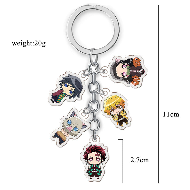 Anime Acrylic Keychain Pendant