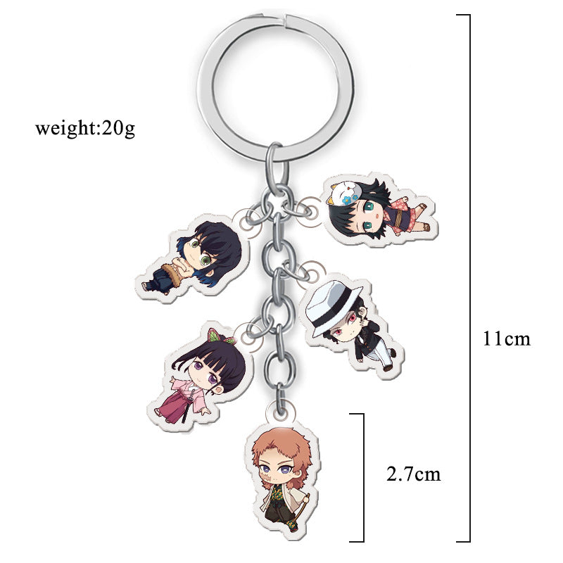 Anime Acrylic Keychain Pendant