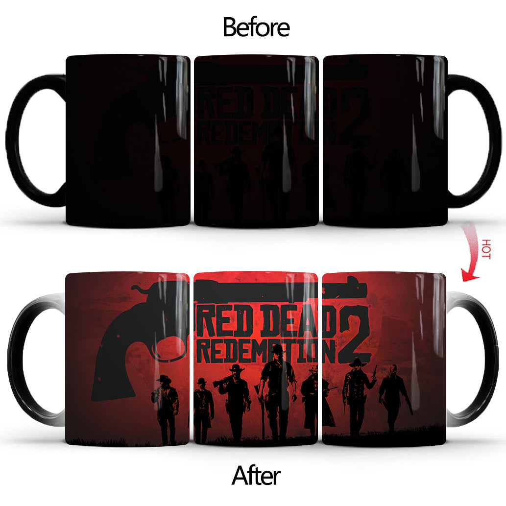 Game Graphic Color-changing Ceramic Mug