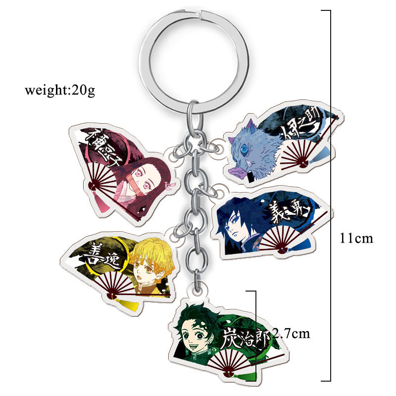 Anime Acrylic Keychain Pendant