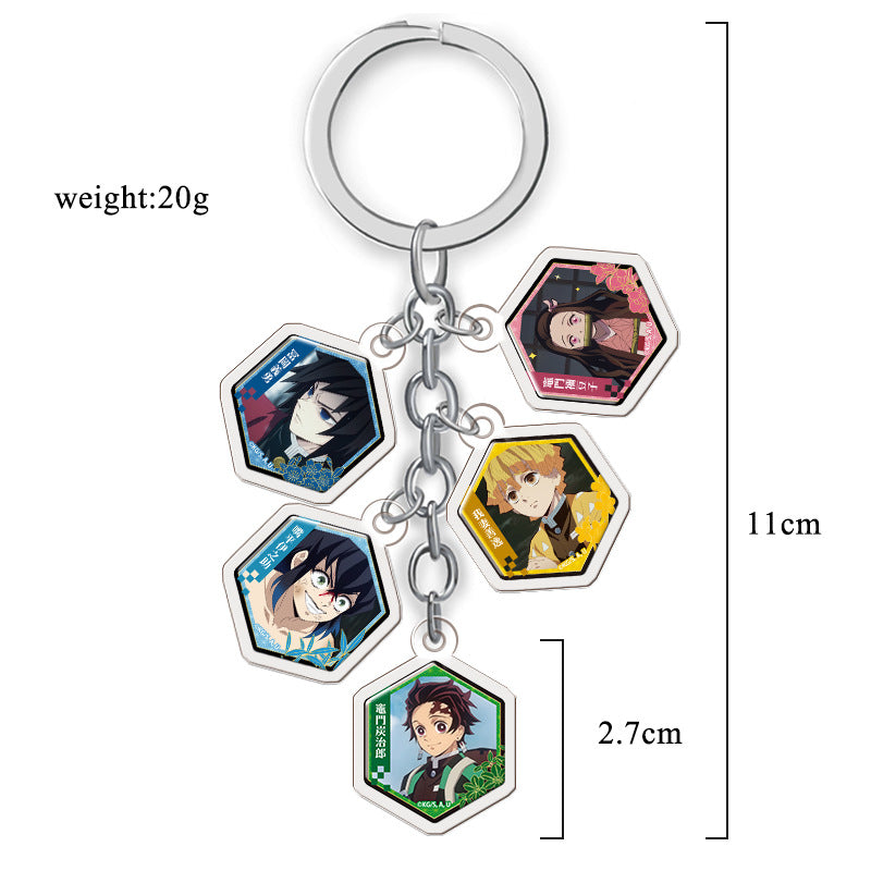 Anime Acrylic Keychain Pendant