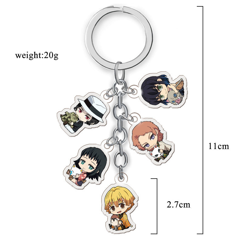 Anime Acrylic Keychain Pendant