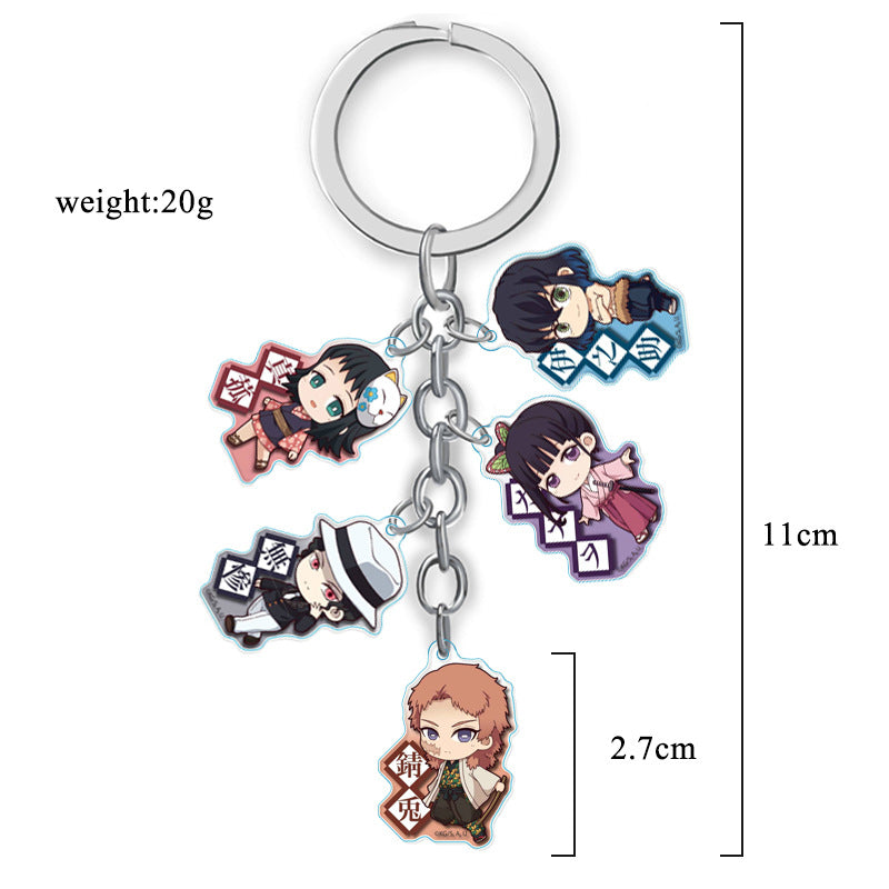 Anime Acrylic Keychain Pendant