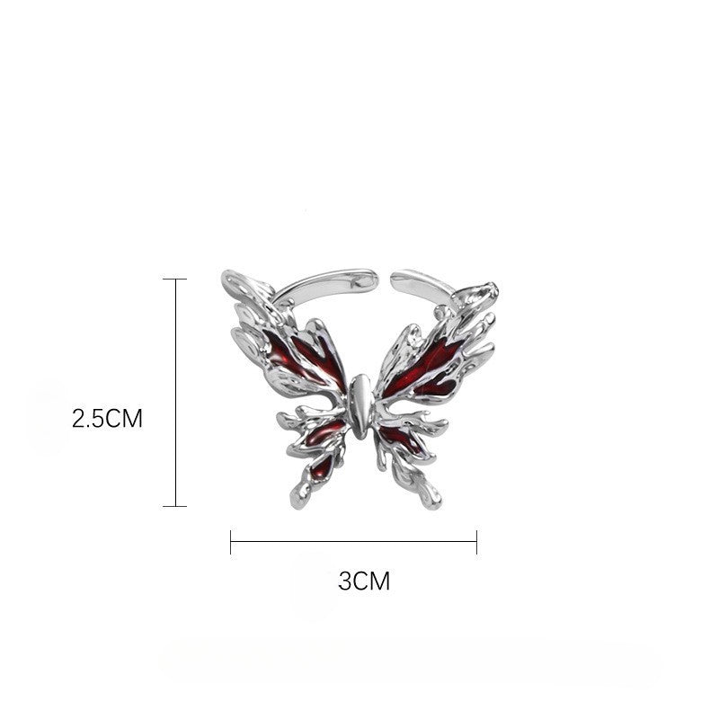 Retro Zircon Game Cos Ring