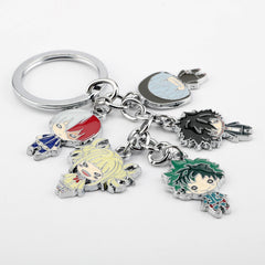 Anime Metal Keychain Doll Pendant