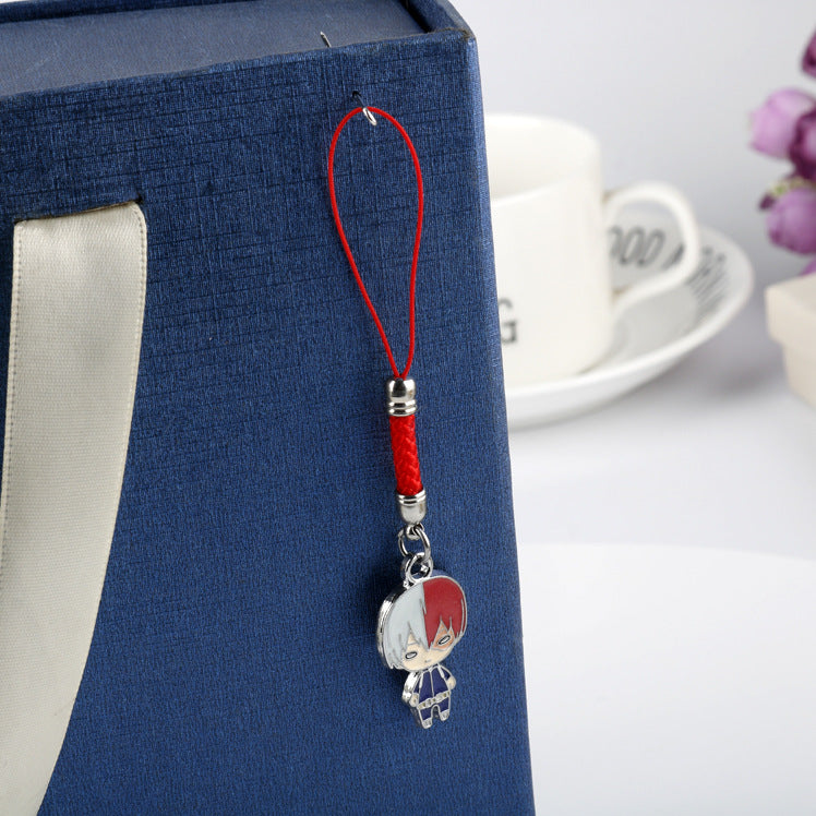 Anime Metal Keychain Doll Pendant
