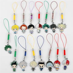 Anime Metal Keychain Doll Pendant