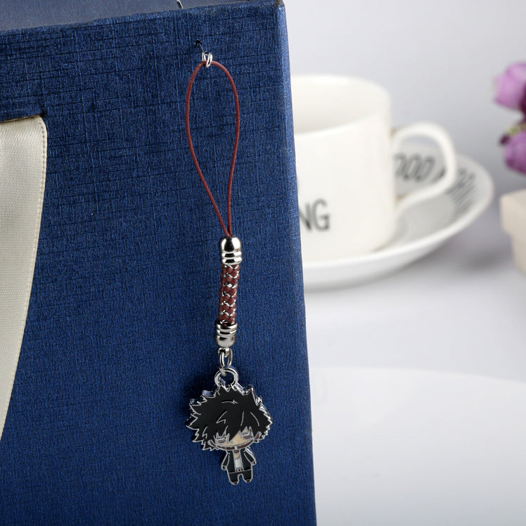 Anime Metal Keychain Doll Pendant