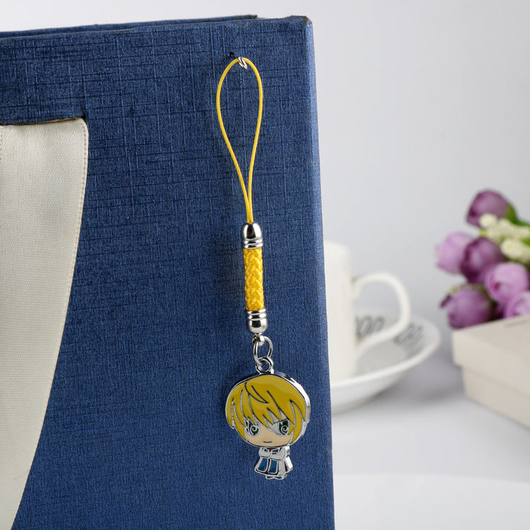 Anime Metal Keychain Doll Pendant