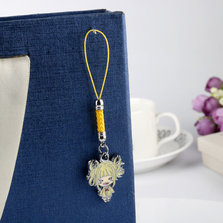 Anime Metal Keychain Doll Pendant