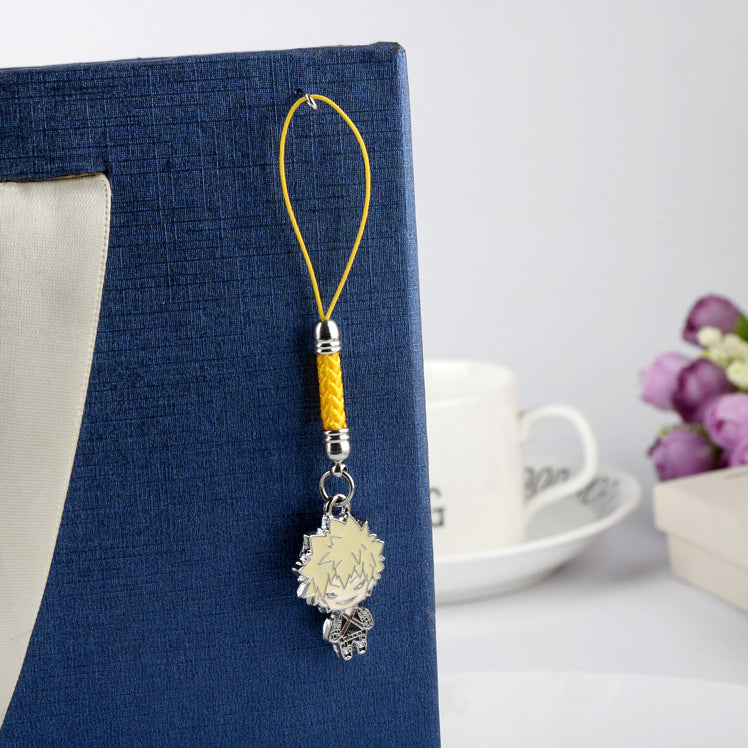 Anime Metal Keychain Doll Pendant