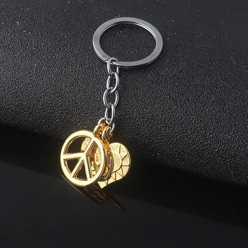 Trendy JOJO Sign Necklace Keychain