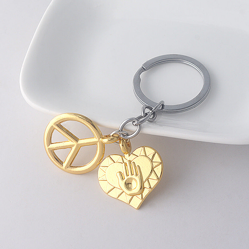 Trendy JOJO Sign Necklace Keychain