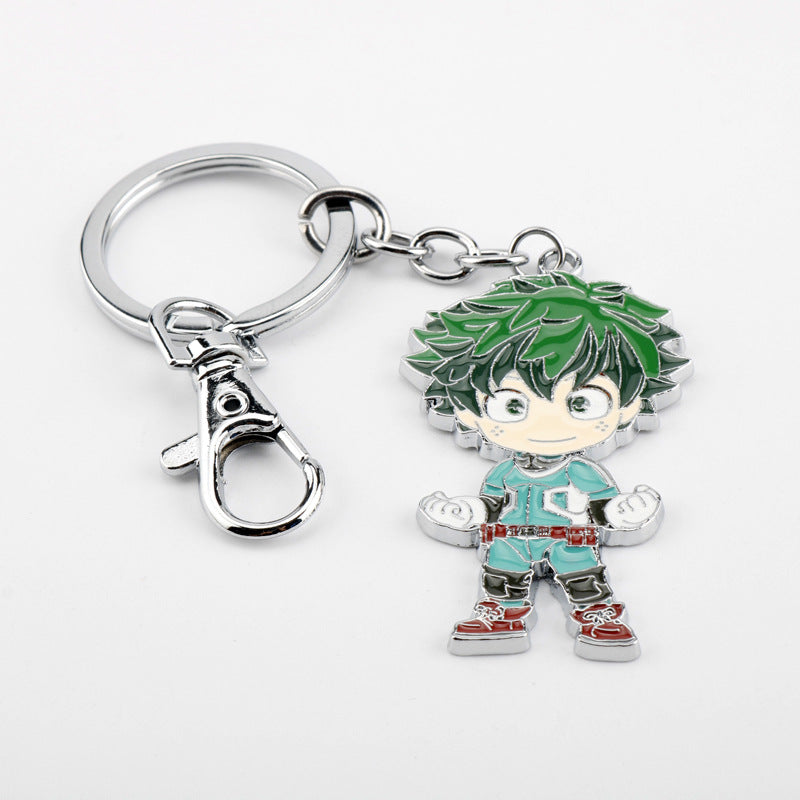 Anime Metal Keychain Doll Pendant