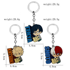 Anime Metal Keychain Doll Pendant