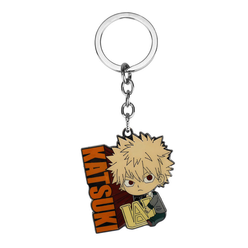 Anime Metal Keychain Doll Pendant