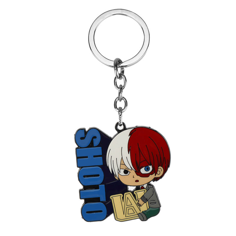 Anime Metal Keychain Doll Pendant