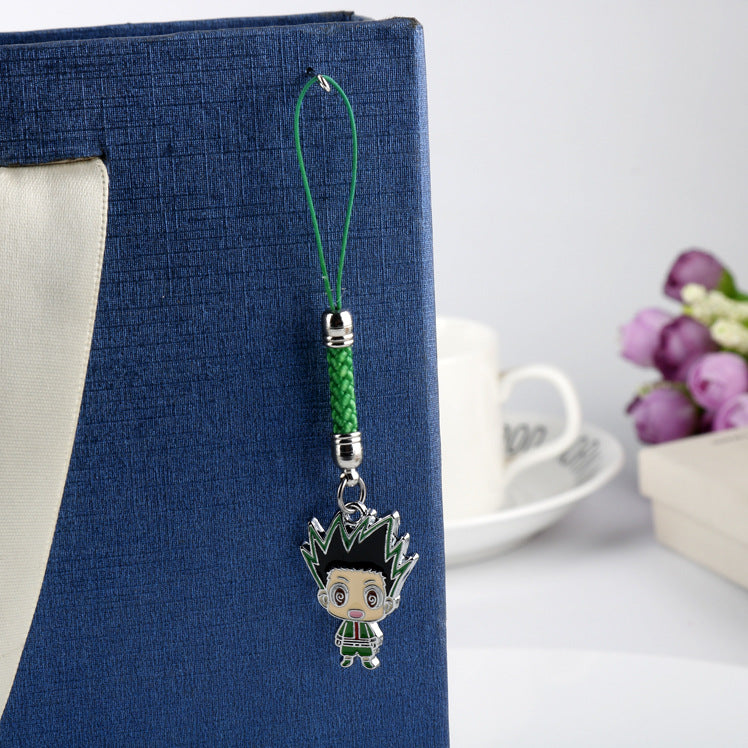 Anime Metal Keychain Doll Pendant