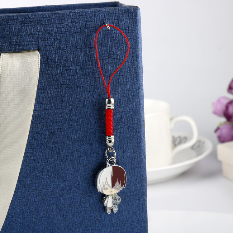 Anime Metal Keychain Doll Pendant