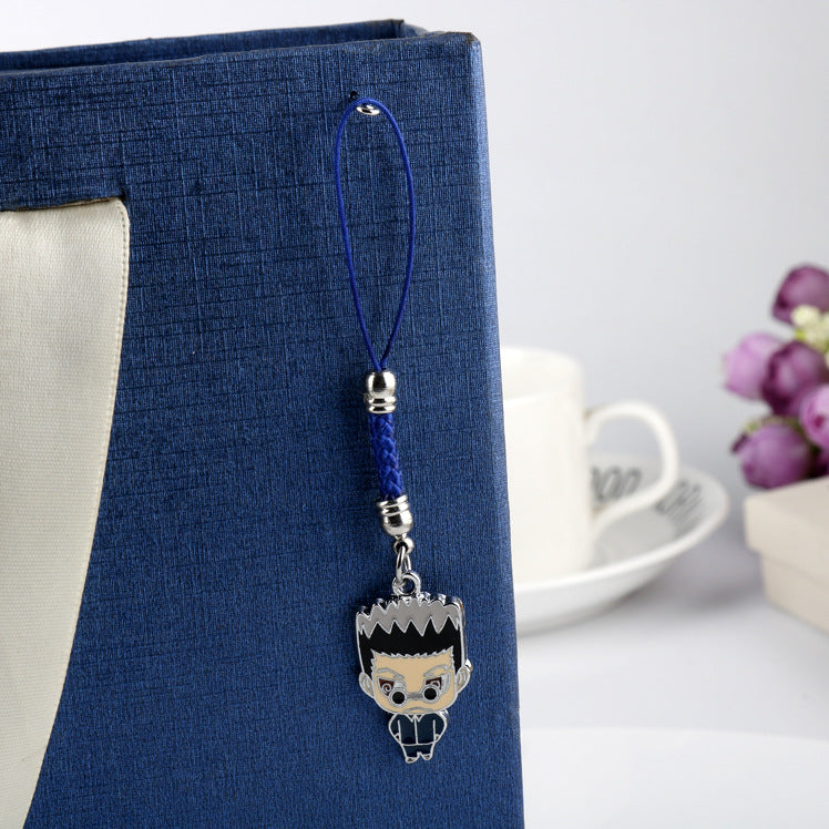 Anime Metal Keychain Doll Pendant