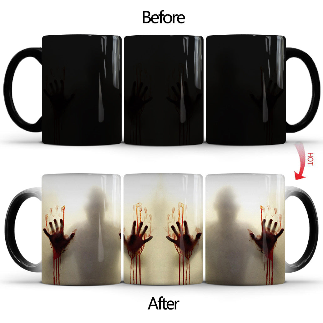 Creative Horror Color Changing Coffee Mug