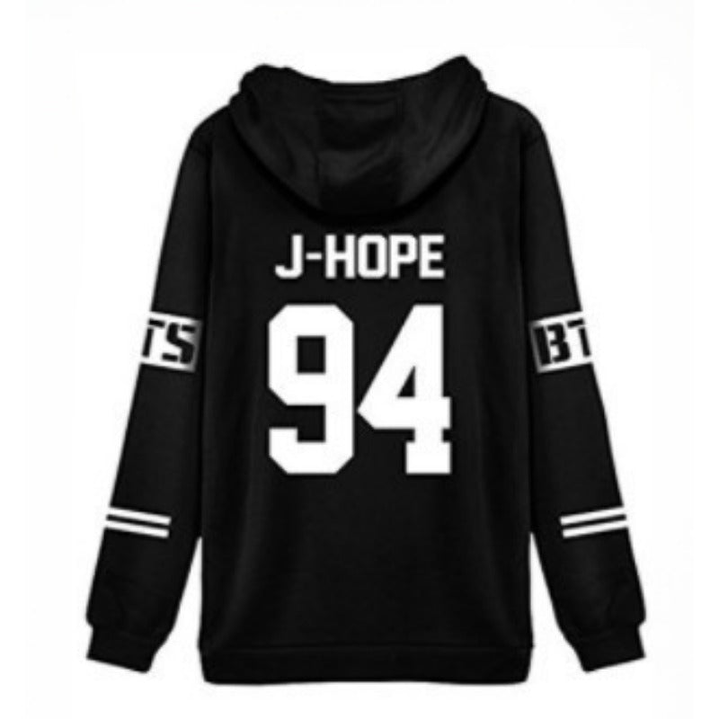 Casual KPOP Long Sleeve Pullover Loose Hoodie