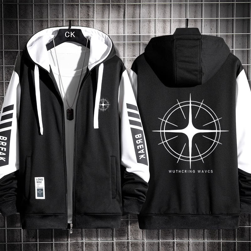 Unisex Game Print Loose Casual Hoodie