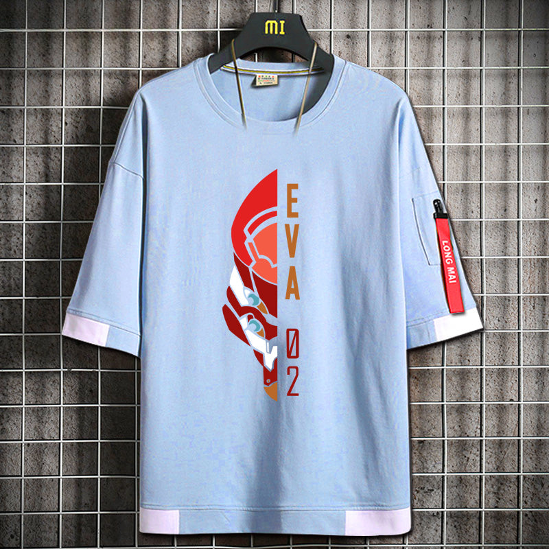 Men's EVA-01 Loose Short Sleeve T-Shirt