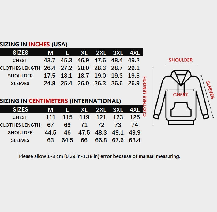 Unisex Anime Pattern Zip Up Hoodie