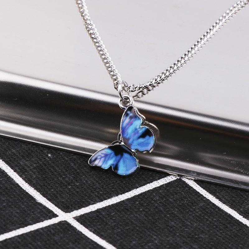 Butterfly Collarbone Chain Necklace
