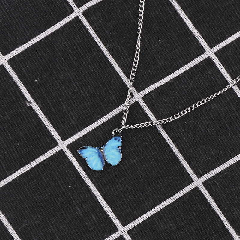 Butterfly Collarbone Chain Necklace