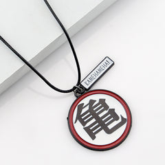 Goku Leather Rope Pendant Necklace