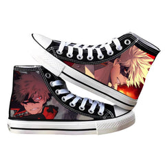 Trendy Anime Printed Canvas Shoes