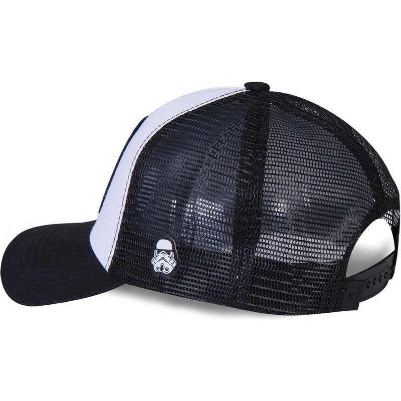 Cool Comic Embroidered Net Cap