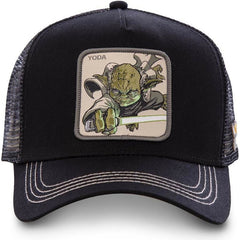 Cool Comic Embroidered Net Cap