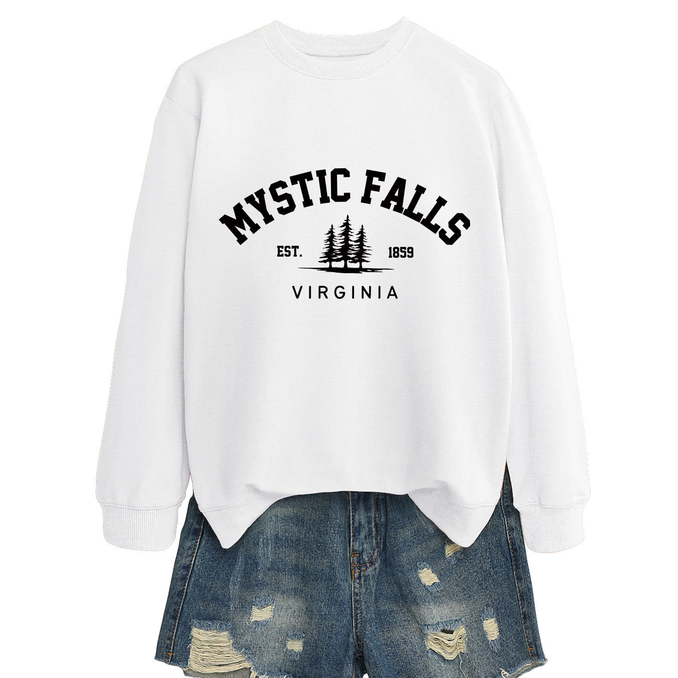 Leisure Women’s Mystic Falls Pullover Sweatshirt