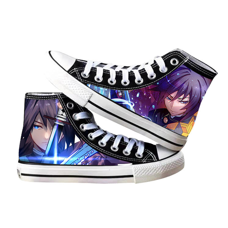 Casual Anime High-top Canvas Shoes