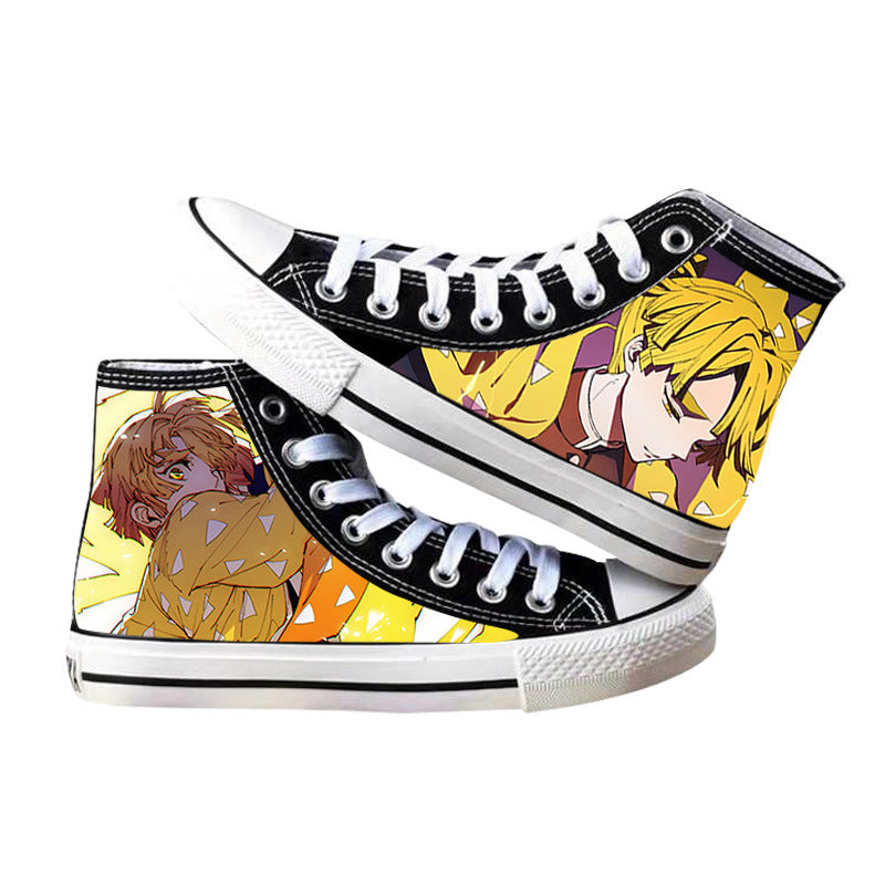 Casual Anime High-top Canvas Shoes