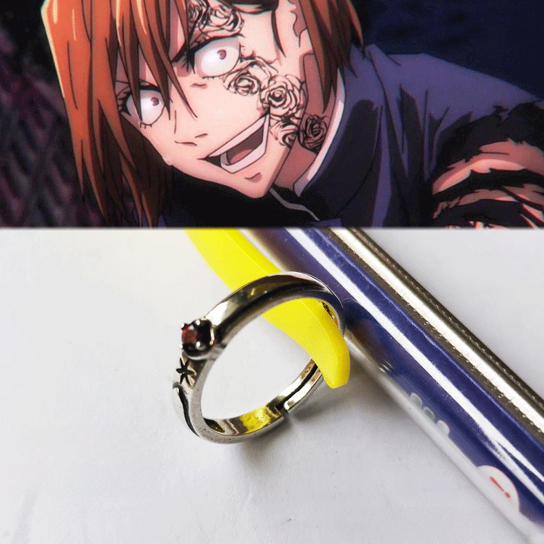 Anime Ring Necklace Jewelry Box Set