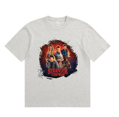Unisex ST Characters Print Shirt