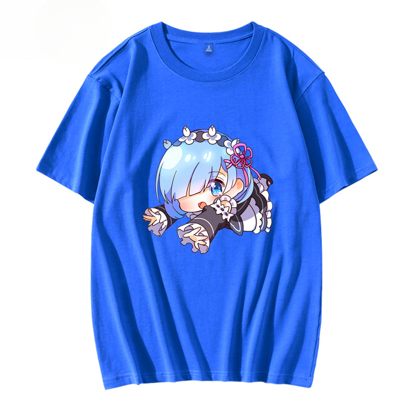 Rem Anime Short-sleeved T-shirt