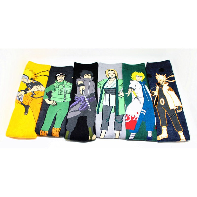 Stylish Anime Mid Length Socks