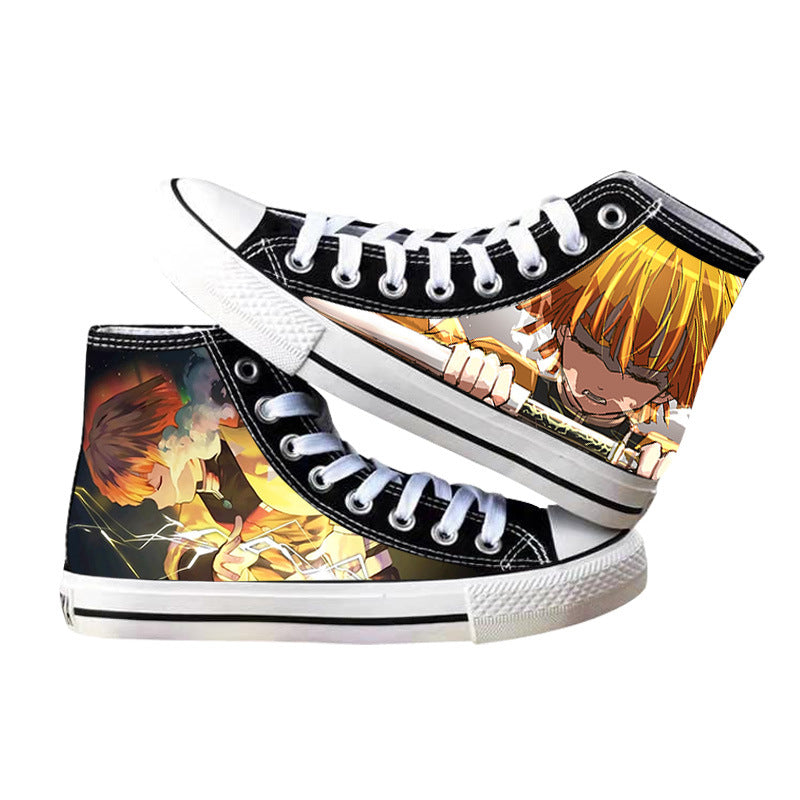 Casual Anime High-top Canvas Shoes